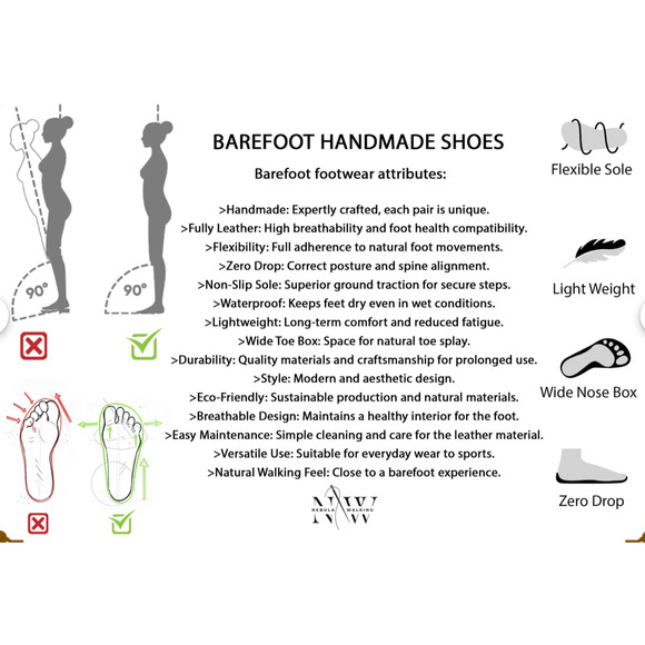 Grass Green Women's Leather Barefoot Nebula Walking Long Boots Size 6 Zero Drop - Picture 3 of 15